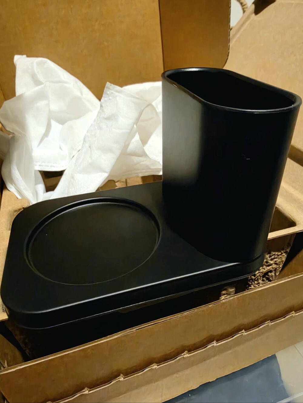 simplehuman Matte Black Sponge Caddy Only (Soap Pump NOT Included)